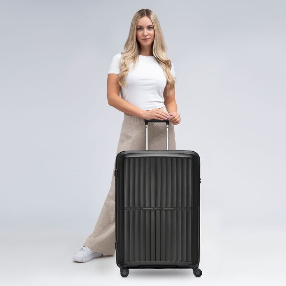 Pactastic Collection 01 4 wheels Trolley L 76 cm with expansion pleat