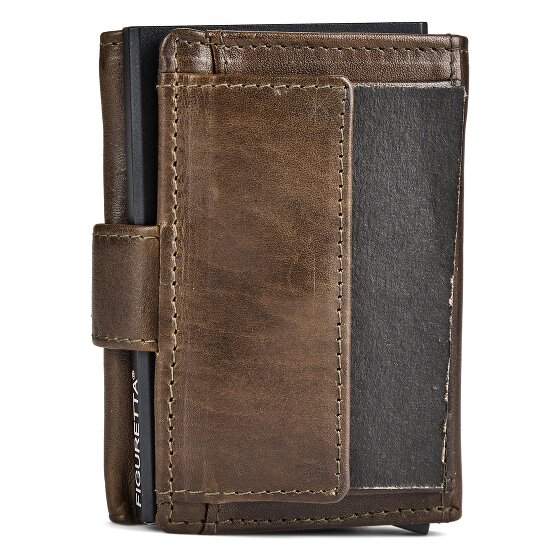 Greenburry Newport Wallet RFID protection Genuine Leather 9.5 cm