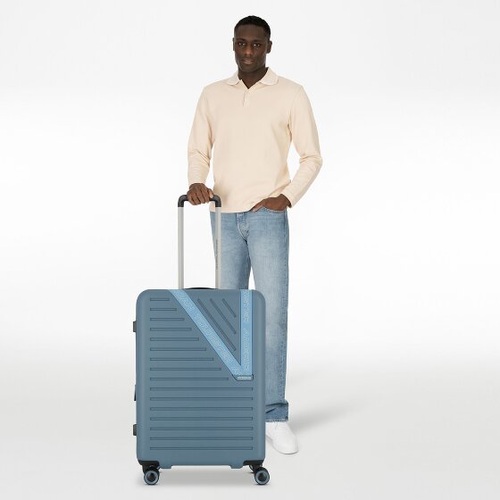 American Tourister Dynabelt 4 wheels Trolley 66 cm with expansion pleat