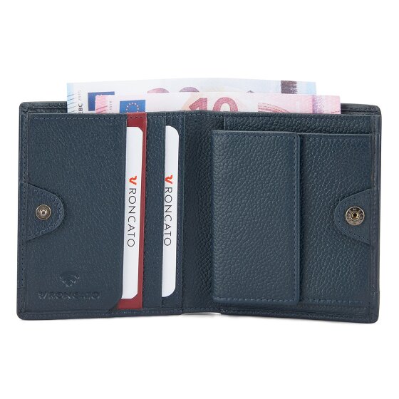 Roncato Trial DLX Wallet RFID protection Genuine Leather 9 cm