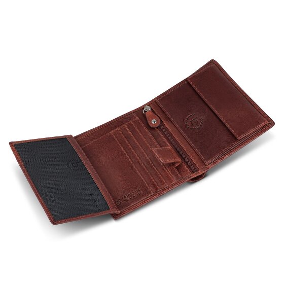 Bugatti Valencia Wallet RFID protection Leather 10 cm