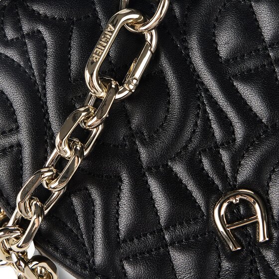 Aigner Fashion Mini Bag Shoulder Bag Genuine Leather 14 cm