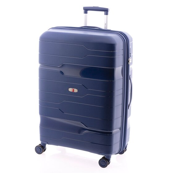 Gladiator 3800 4 wheels Trolley 77 cm with expansion pleat