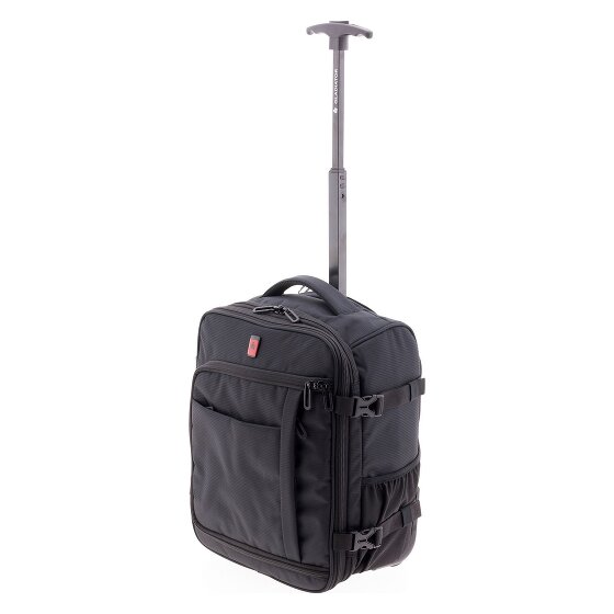 Gladiator 1400 2 wheels Backpack trolley 40 cm Laptop compartment with expansion pleat