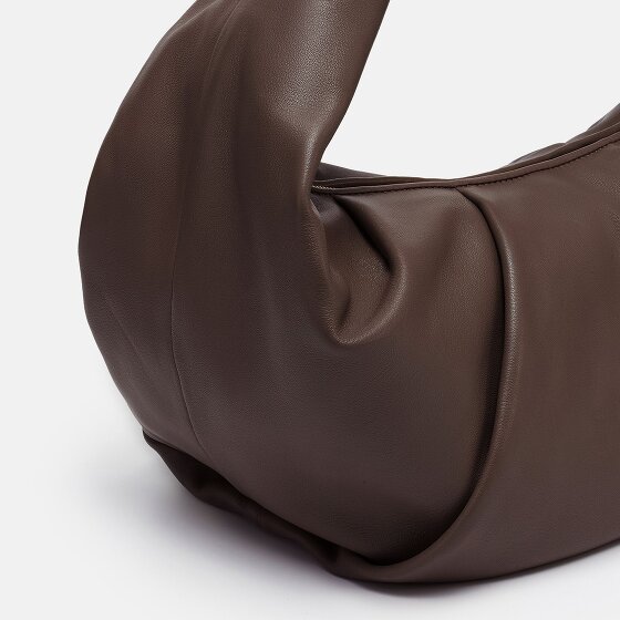 LES VISIONNAIRES Greta Essential Shoulder Bag Leather 43 cm