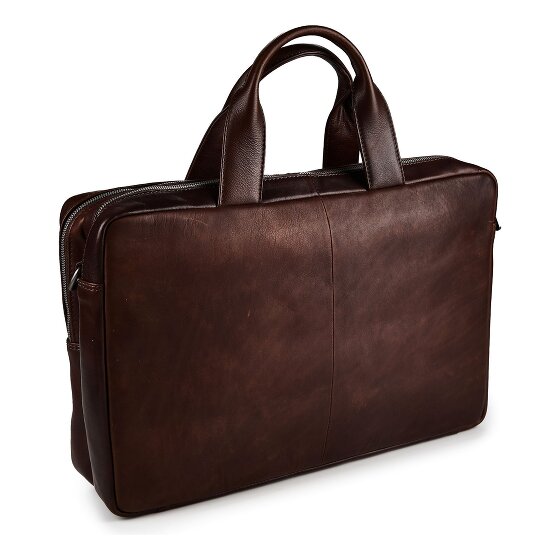 Plevier Jimmy Briefcase Genuine Leather 31 cm Laptop compartment