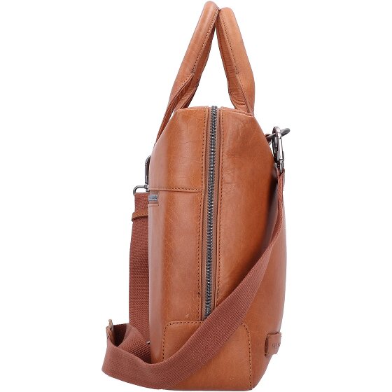 Plevier Rock Basalt Briefcase Leather 41 cm Laptop compartment