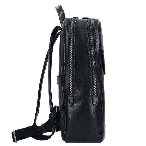 The Bridge Williamsburg backpack leather 40 cm laptop compartment