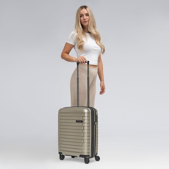 Pactastic Collection 04 THE CABIN + 4 wheels Cabin trolley S 55 cm with expansion pleat