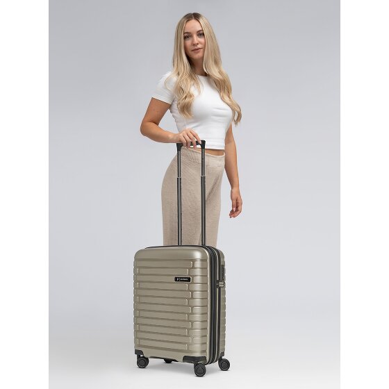 Pactastic Collection 04 THE CABIN + 4 wheels Cabin suitcase S 55 cm Expandable