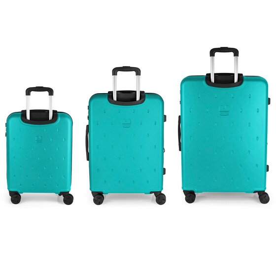 Gabol Juego 3 4 roll suitcase set 3pcs.