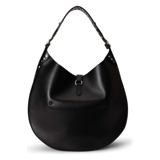 POLO RALPH LAUREN Polo ID Shoulder Bag Genuine Leather 40 cm