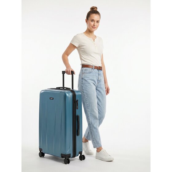 Police New York 4 wheels Trolley L 72 cm Expandable
