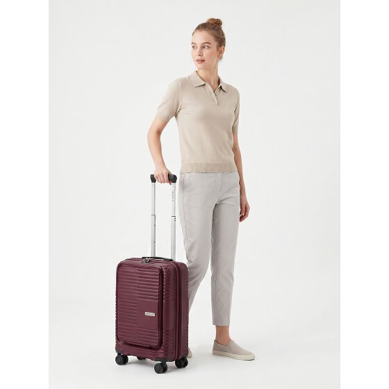 Redolz Essentials 17 2.0 4 wheels Cabin suitcase 55 cm Laptop compartment Expandable