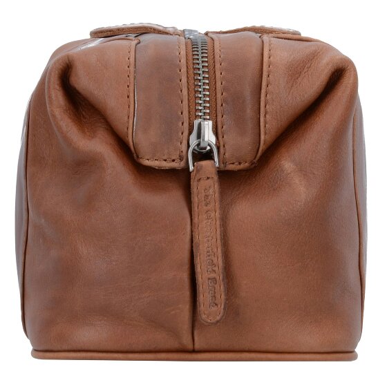 The Chesterfield Brand Wax Pull Up Toilet bag Leather 29 cm