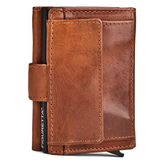 Greenburry Newport Wallet RFID protection Genuine Leather 9.5 cm