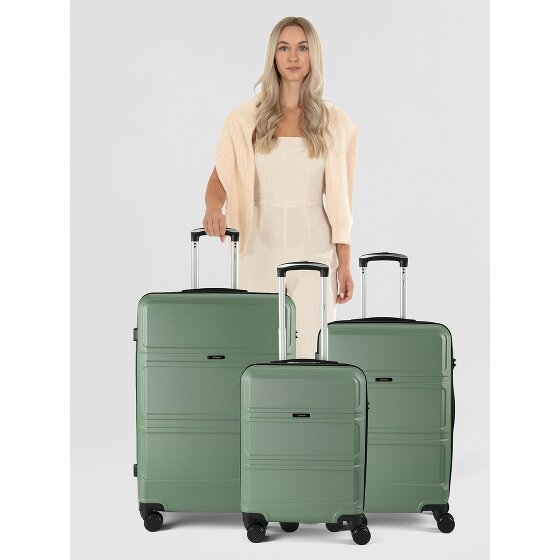 Benzi 5739 4 wheels Suitcase set 3-piece