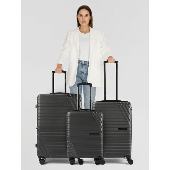 Cocoono Larnaka 4 wheels Suitcase set 3-piece with expansion pleat