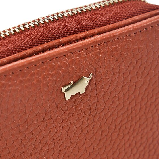 Braun Büffel Asti Wallet RFID protection Genuine Leather 10 cm