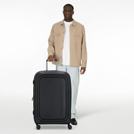 Mandarina Duck Logoduck + 4 wheels Trolley L 75 cm