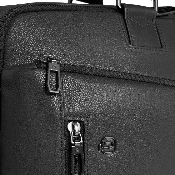 Piquadro Cronus Briefcase Leather 40 cm Laptop compartment