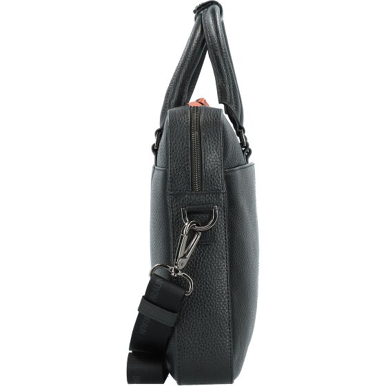 Braun Büffel Novara briefcase leather 38 cm laptop compartment