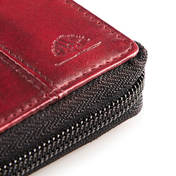 Greenburry Destressed Wallet RFID protection Leather 10.5 cm