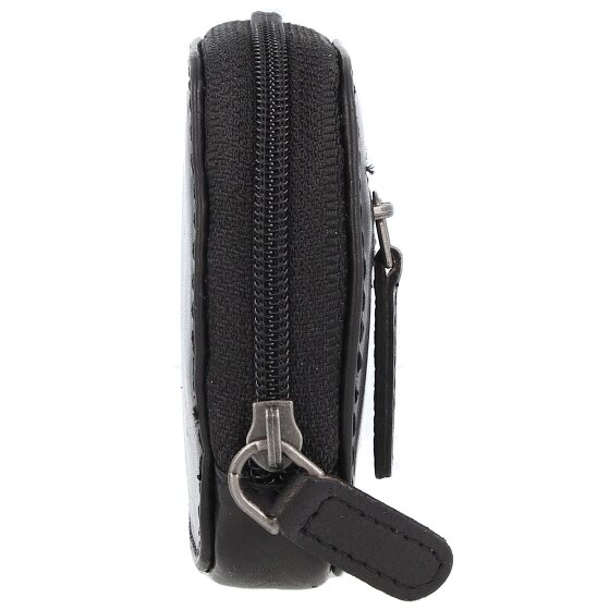 Greenburry Pure Black Key wallet Leather 12 cm