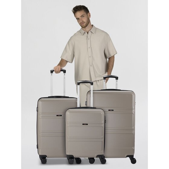 Benzi 5739 4 wheels Suitcase set 3-piece