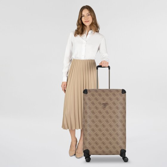 Guess Berta 4 wheels Trolley 77 cm with expansion pleat