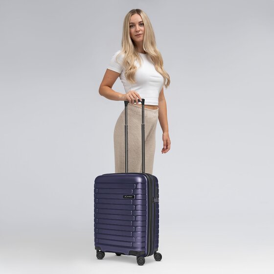 Pactastic Collection 04 THE CABIN + 4 wheels Cabin trolley S 55 cm with expansion pleat