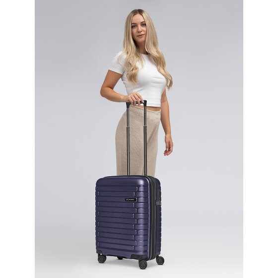 Pactastic Collection 04 THE CABIN + 4 wheels Cabin trolley S 55 cm with expansion pleat