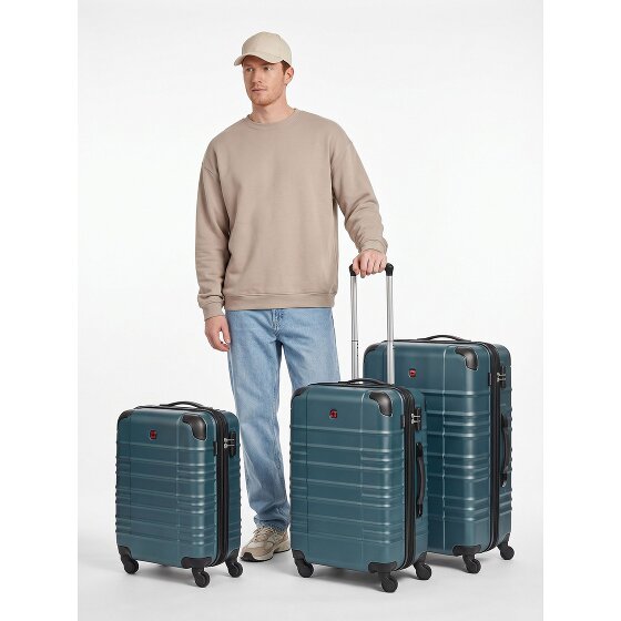 Wenger Amplar Evo 4 wheels Suitcase set 3-piece Expandable