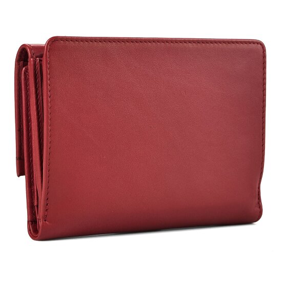 Esquire Silk Wallet RFID protection Genuine Leather 14 cm
