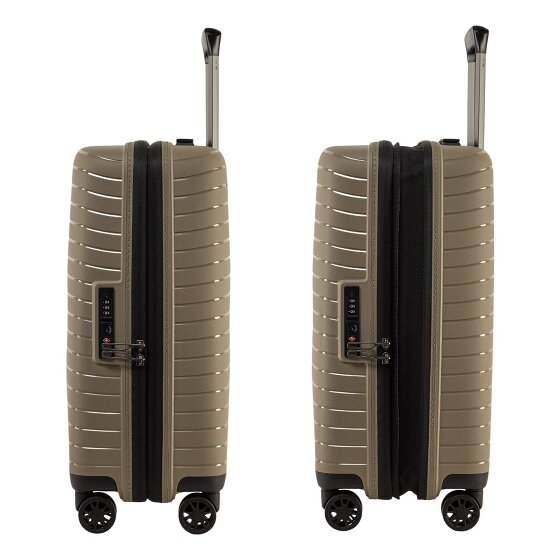 Stratic Novium 4 wheels Cabin trolley S 55 cm with expansion pleat