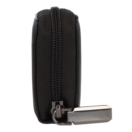 Greenland Nature Black Nappa credit card case RFID leather 11 cm