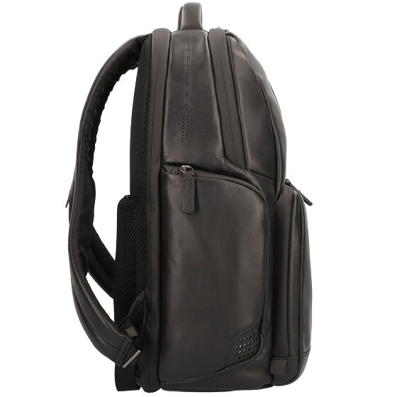 Piquadro Urban backpack RFID leather 44 cm laptop compartment