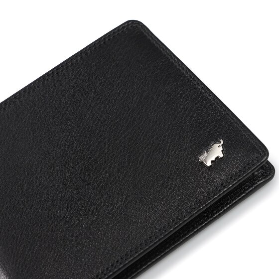 Braun Büffel Golf 3.0 Wallet RFID protection Leather 12 cm