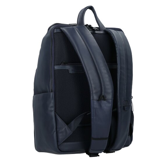 Piquadro Zaino Daypack Leather 34 cm Laptop compartment