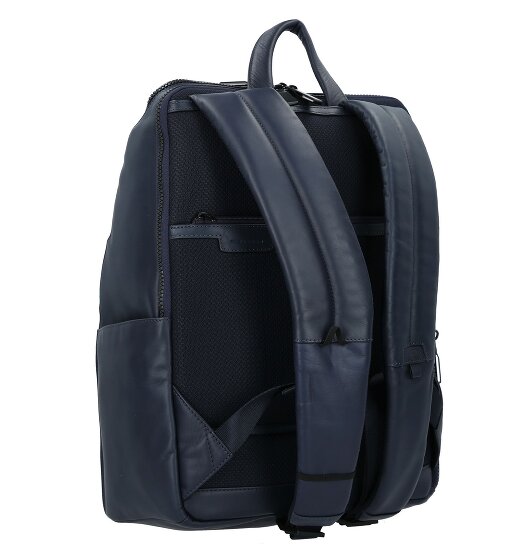 Piquadro Zaino Daypack Leather 34 cm Laptop compartment