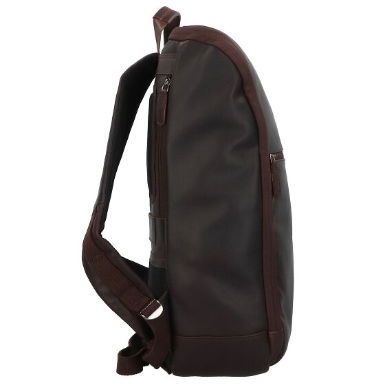 Jack Kinsky Montreal 7 backpack leather 46 cm laptop compartment