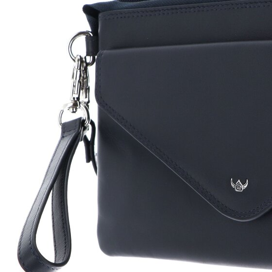 Golden Head Polo Clutch purse RFID protection Genuine Leather 22 cm