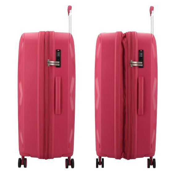 Gabol Infinity 4 wheels Trolley L 75 cm with expansion pleat
