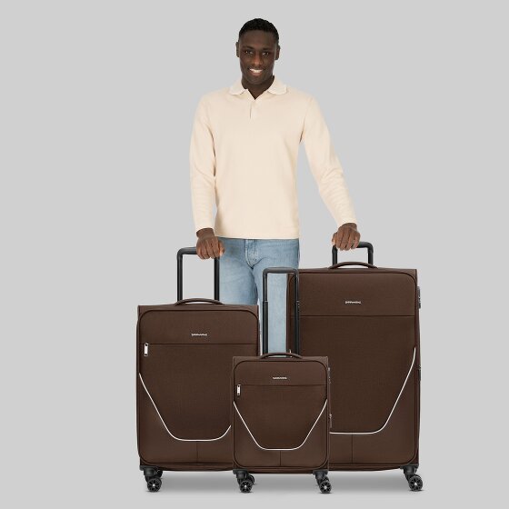 Stratic taska 4-wheel suitcase set 3 pcs. with stretch fold