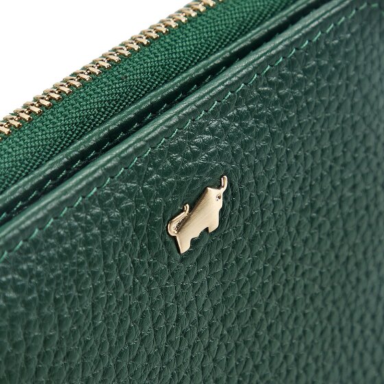 Braun Büffel Asti Wallet RFID protection Genuine Leather 10 cm