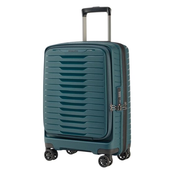 Stratic Novium 4 wheels Cabin trolley S 55 cm Laptop compartment with expansion pleat