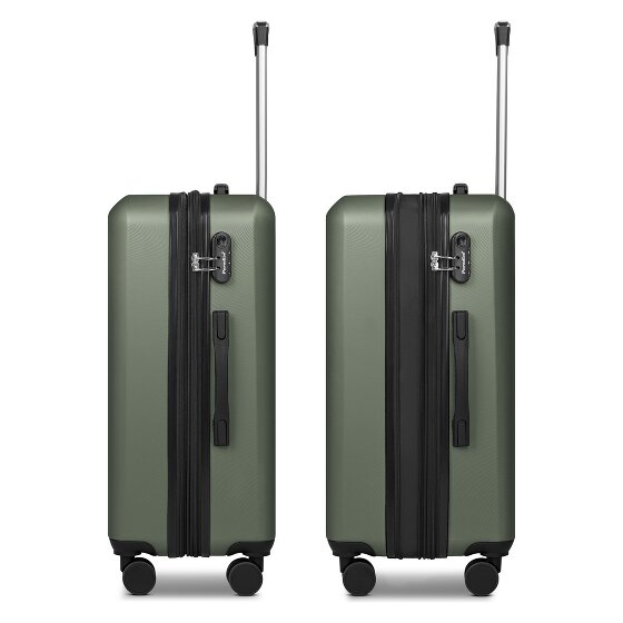 Check.In Paradise 2.0 4 wheels Suitcase set 3-piece Expandable