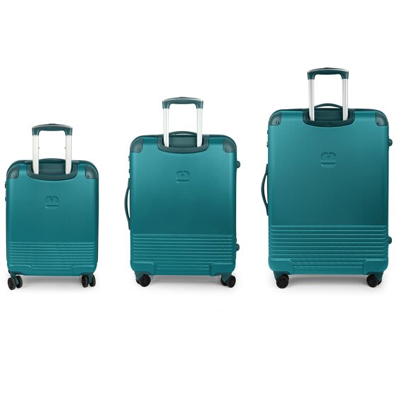 Gabol Balance XP 4 wheels Suitcase set 3-piece with expansion pleat