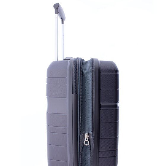 Gladiator 3800 4 wheels Cabin trolley 55 cm with expansion pleat
