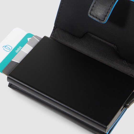 Piquadro Atlas Credit card case RFID protection Leather 10 cm